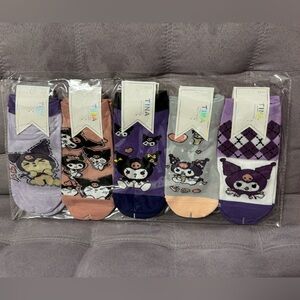 Cute Character Socks Set - 10 pairs